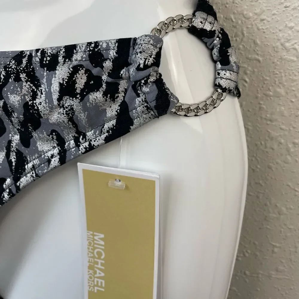 NWT MICHAEL Michael Kors Bikini Top and Matching Bottoms XS, S, or M